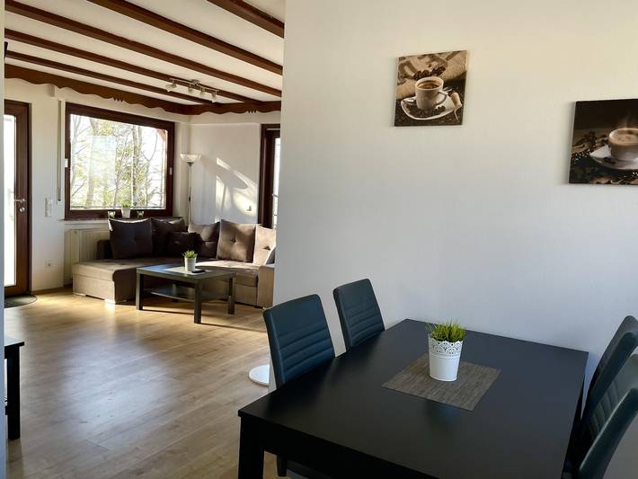 Ferienhaus für 4 Personen, mit Balkon und Terrasse sowie Garten an der Rhön - 4