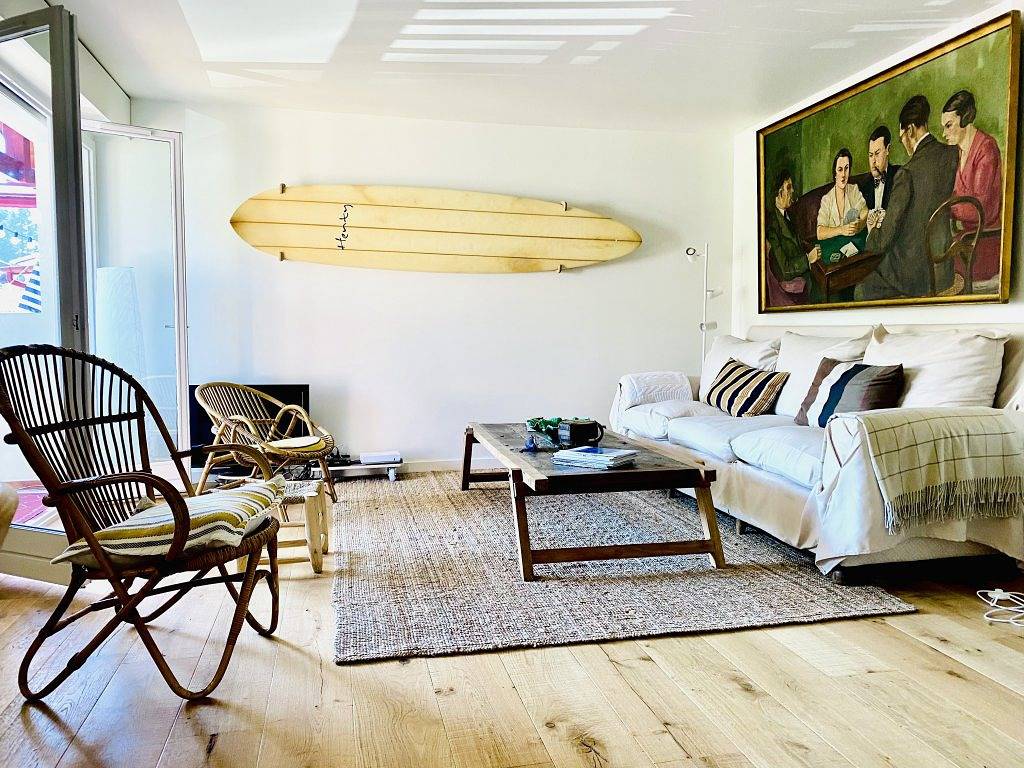 Appartement entier, Appartement Dipini, 3 chambres, balcon terrasse, plage in Guéthary, Région de Bayonne