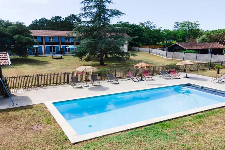 Gîte pour 6 personnes, avec piscine et jardin, animaux acceptés à Naujac-sur-Mer - 3