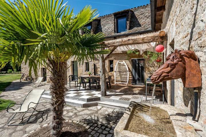 Apartamento de vacaciones para 12 personas, con jardín además de terraza y piscina, Se admiten mascotas - 1