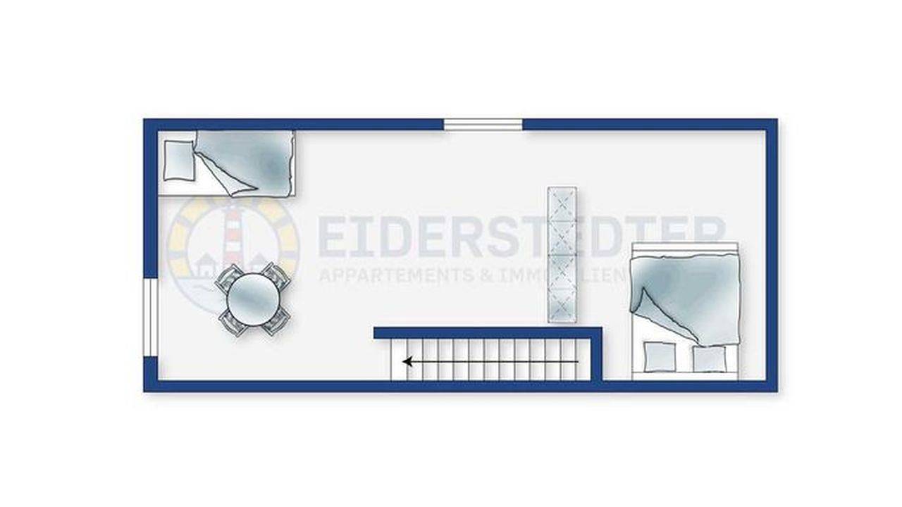 Ganze Ferienwohnung, Ferienwohnung für 5 Personen (60 m²) in St. Peter-Ording in St. Peter-Ording, Eiderstedt