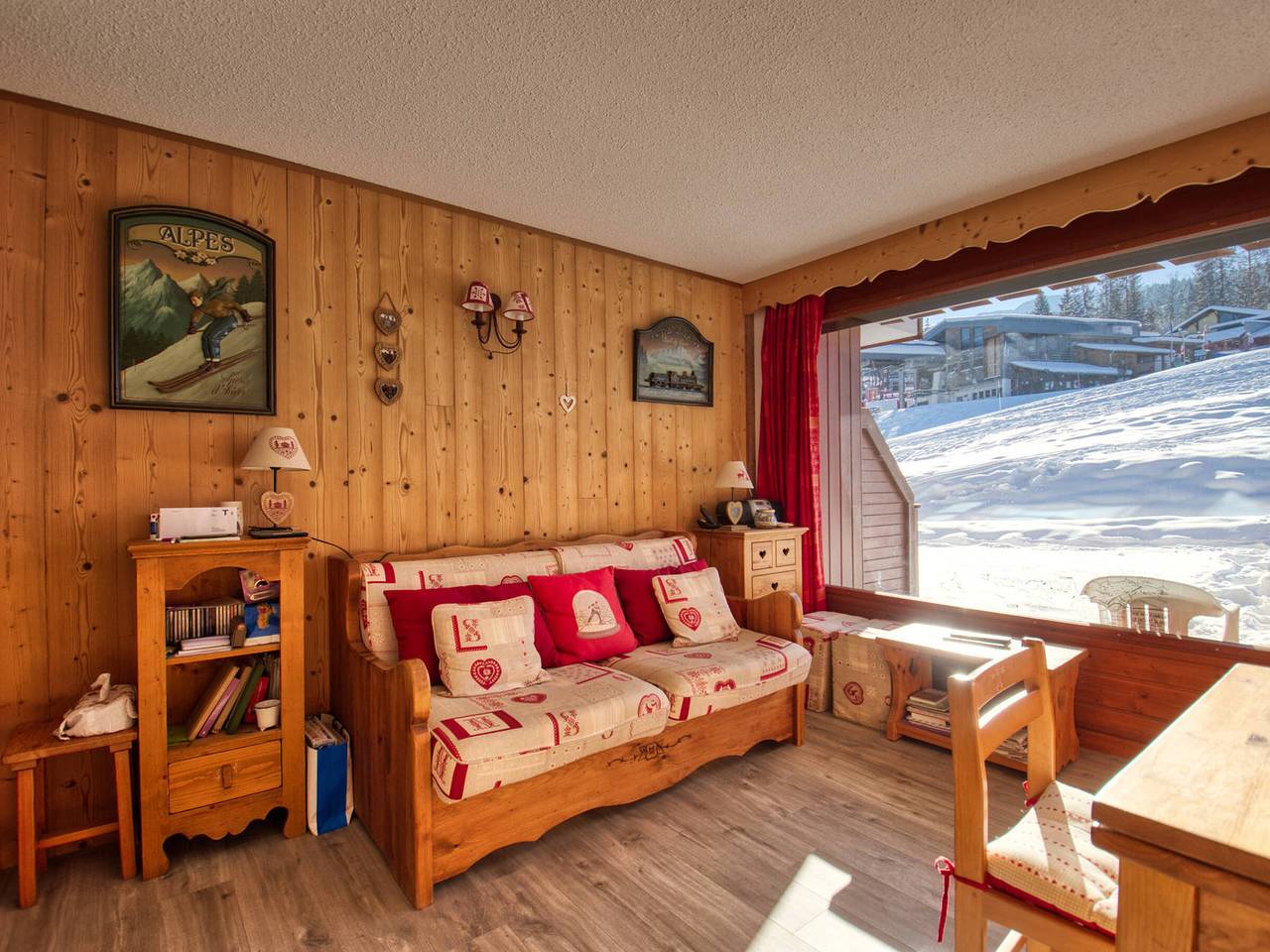 Apartamento entero, Apartamento luminoso junto a las pistas, terraza sur, 2 habitaciones in Station de Morillon, Grand Massif