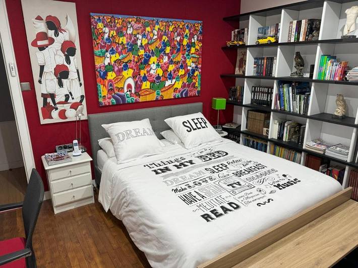 Chambre d’hôte pour 4 personnes, avec jardin ainsi que terrasse et piscine