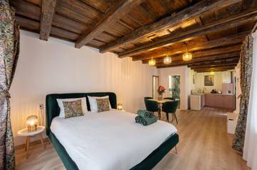 Gîte pour 2 personnes, avec jardin ainsi que terrasse et jacuzzi dans Mureș