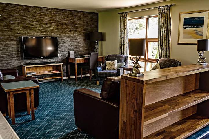 Culzean Diamond Lodge mit Whirlpool und Sauna in Loch Lomond, Stirling und Umgebung