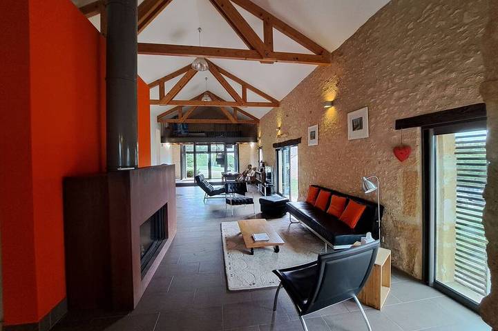 Maison de vacances pour 10 personnes, avec jardin