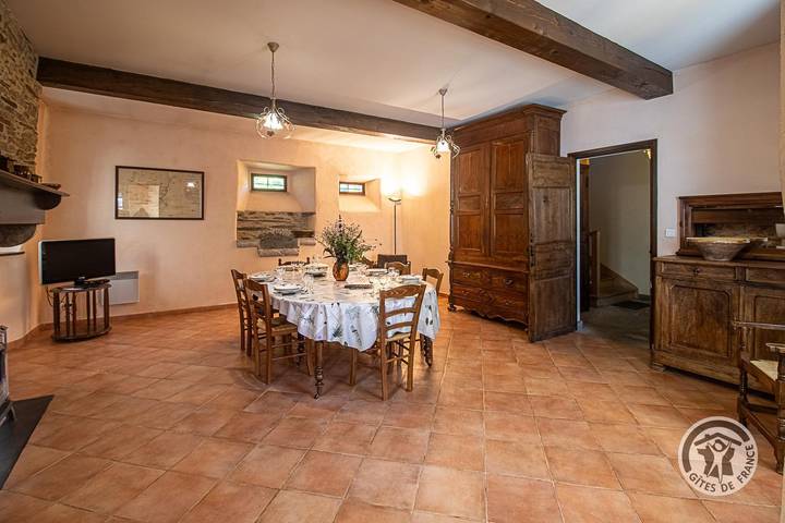 Gîte pour 8 personnes, avec jardin à Génos - 4