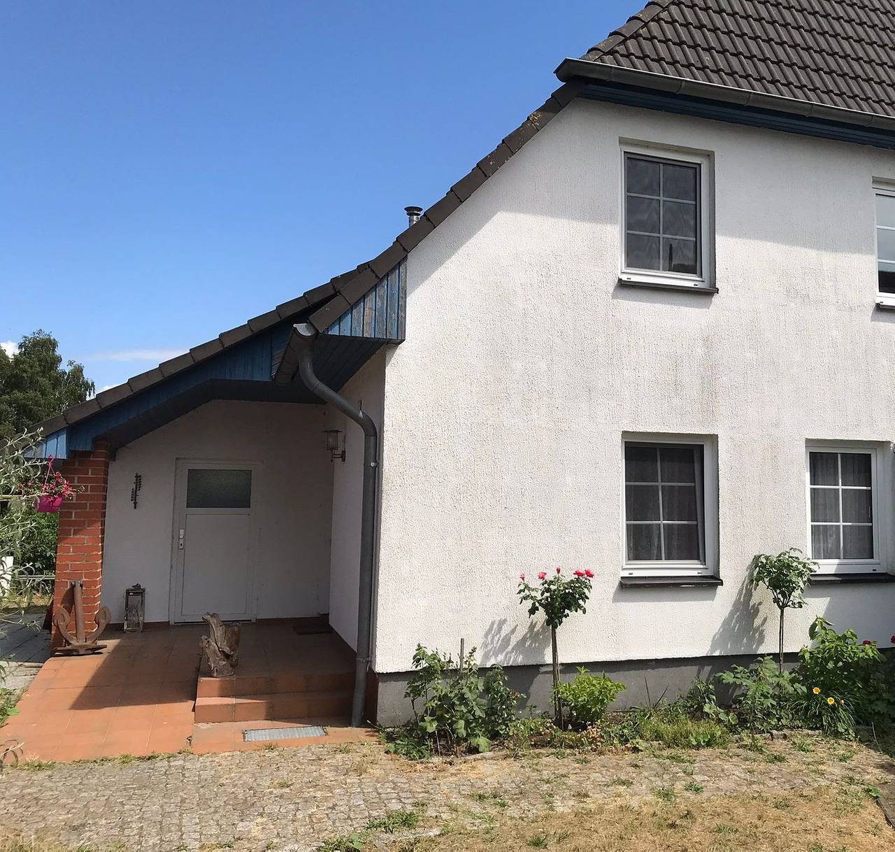 Ganze Wohnung, Erdgeschoss Fewo mit Südterrasse und wunderschönen Hafen und Boddenblick - Ella in Wieck am Darß, Fischland - Darß - Zingst