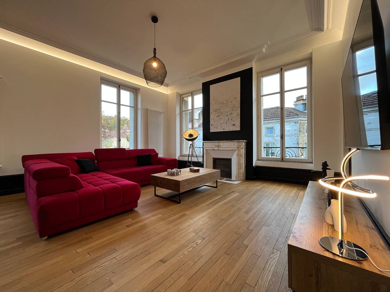 Apartamento entero, Apartamento 'L'aristide' con terraza privada, balcón y Wi-Fi in Épinal, Región de Épinal