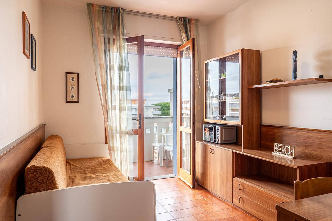 Ganze Wohnung, Residenz Diana West Dreizimmerwohnung C6* 3. Stock für 6 Personen mit Meerblick in Bibione, San Michele al Tagliamento