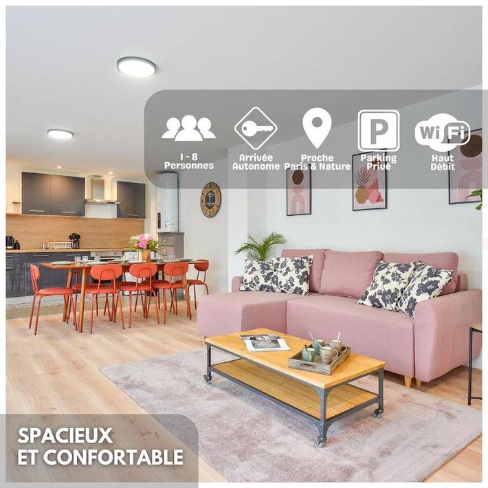Maison de vacances pour 8 personnes, avec Terrasse