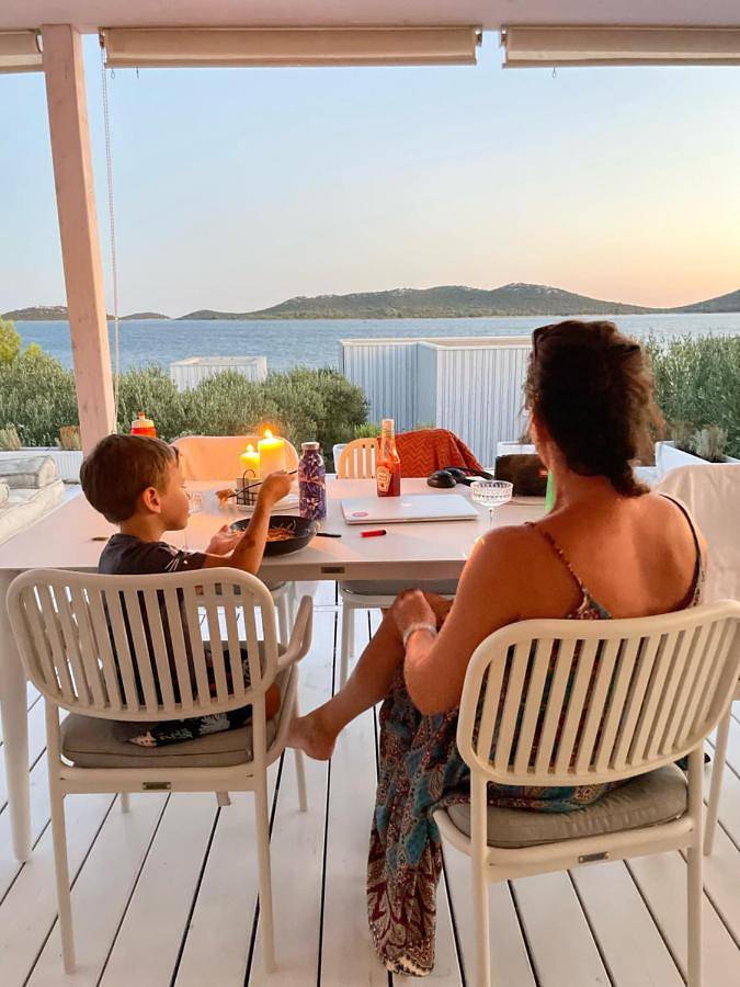 Villa pour 6 personnes, avec jardin et vue à Drage (Pakoštane) - 4