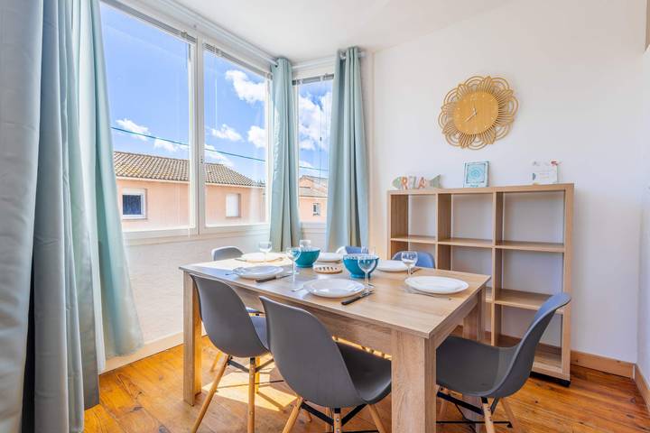Gîte pour 6 personnes, animaux acceptés dans Plage Centrale (Valras-Plage) - 2