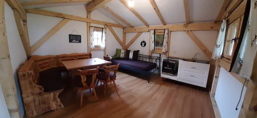 Hütte für 5 Personen, mit Terrasse und Garten, mit Haustier in Ruhpolding - 3