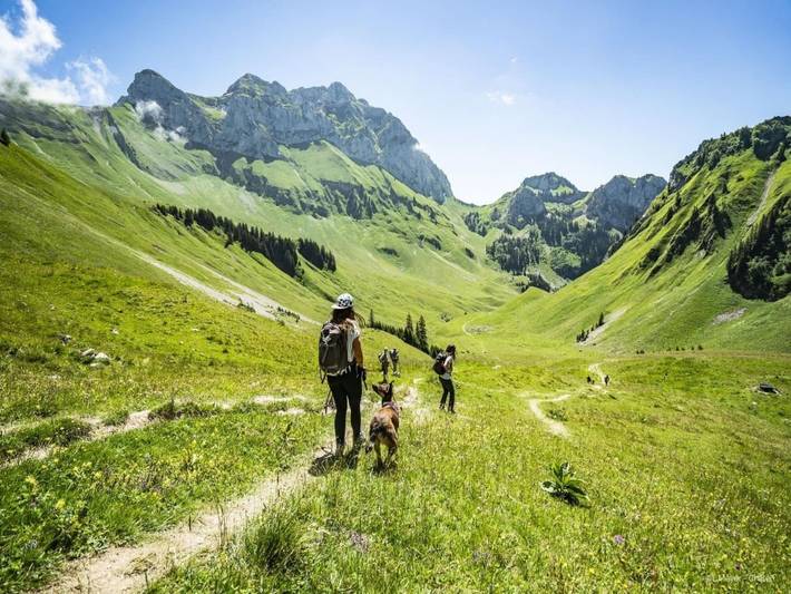 Gîte pour 4 personnes, avec Balcon à Chatel - 2