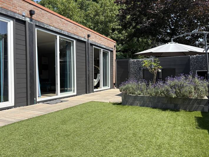 Ferienhaus für 4 Personen, mit Terrasse und Garten sowie Sauna