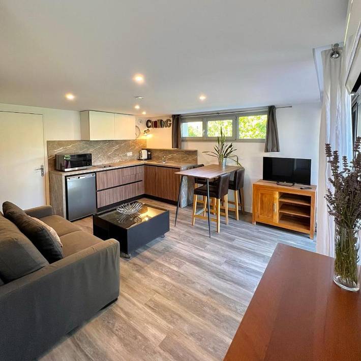 Gîte pour 3 personnes, avec jardin à Seyssins