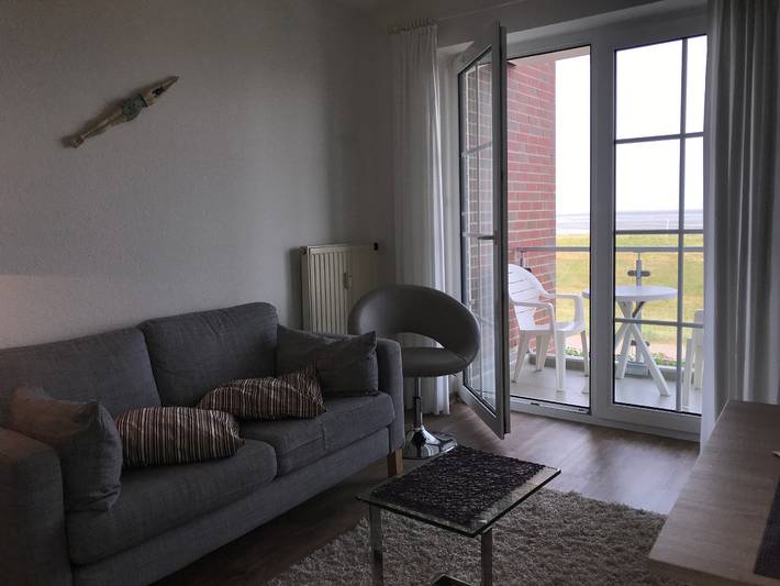 Ferienwohnung für 4 Personen, mit Meerblick und Balkon sowie Balkon/Terrasse - 1