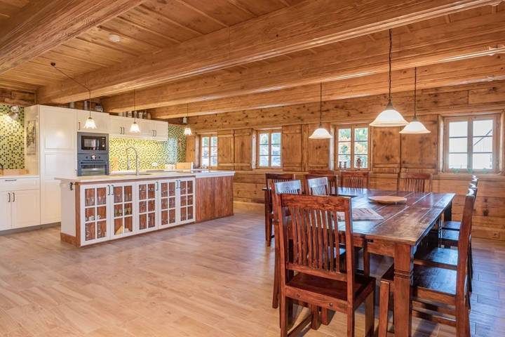 Ferienwohnung für 10 Personen, mit Garten und Sauna sowie Ausblick, mit Haustier in Waltersdorf - 4