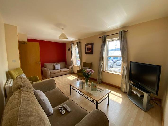 Holiday rental for 7 people, with Balcony and Terrace as well as View in Buncrana