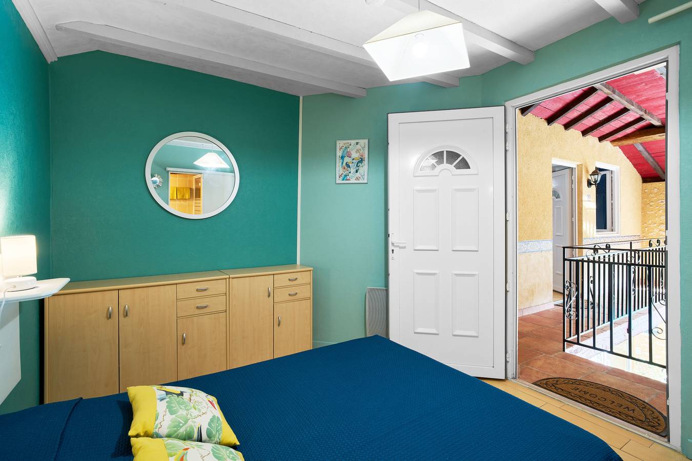 Gästezimmer 'Le Pré Fleuri 3' mit gemeinsamem Pool, gemeinsamer Terrasse und Wlan in Saint-Sulpice-de-Roumagnac, Périgord Vert