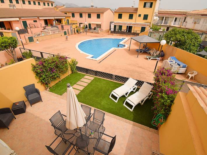 Gîte für 6 Personen, mit Terrasse und Pool sowie Garten, mit Haustier auf Mallorca
