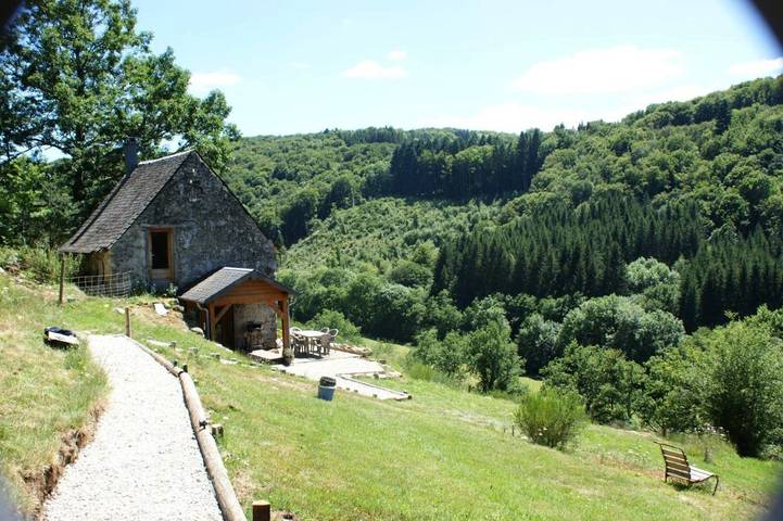 Maison de vacances pour 4 personnes, avec jardin et vue