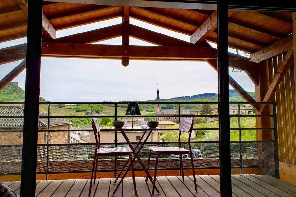 Maison Vergisson 6 pers vue Roche de Solutré in Vergisson, Région de Mâcon