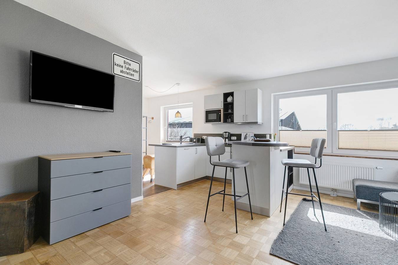 Ganze Wohnung, Apartment „Rückenwind“ mit Balkon und Wlan in Schafstedt, Albersdorf und Umgebung
