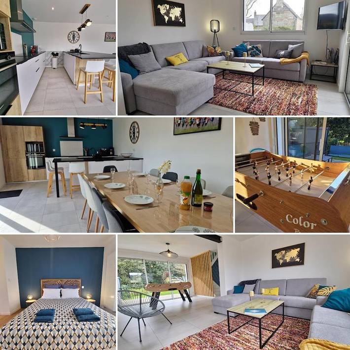 Location de vacances pour 12 personnes, avec jardin dans Trévignon - 3