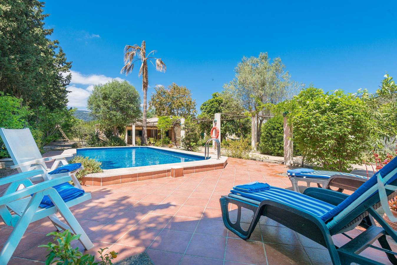 Ca Na Sioneta - Ferienhaus mit privaten Pool in Campanet. Wifi gratis in Campanet, Mallorca Inselmitte