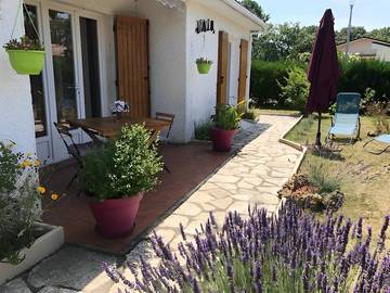 Gîte pour 6 personnes, avec jardin et terrasse, animaux acceptés en Gironde