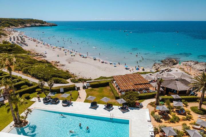 Hôtel pour 2 personnes, avec jacuzzi et jardin ainsi que sauna et piscine à Es Migjorn Gran