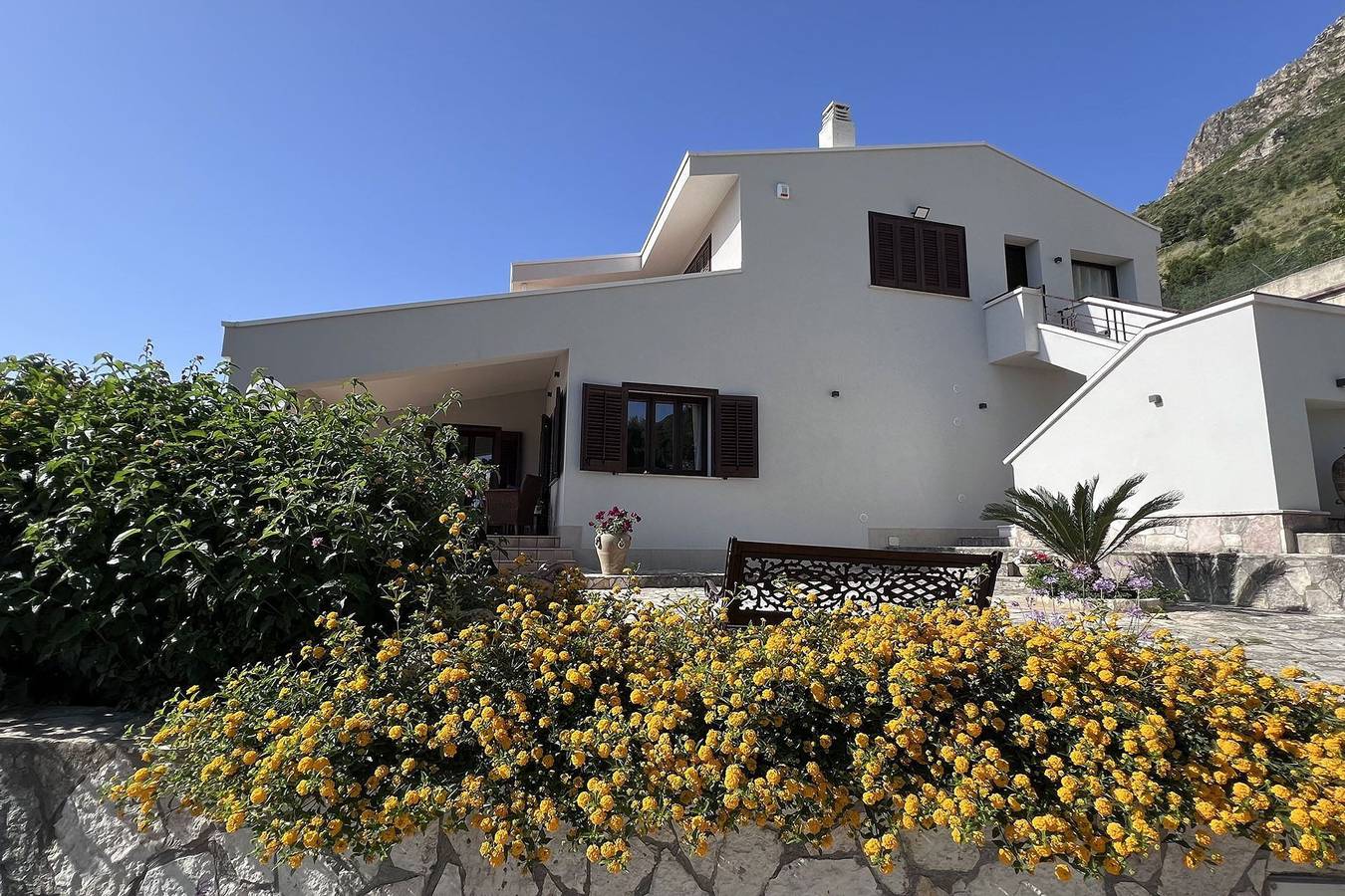 Villa für 7 Personen mit Balkon in Castellammare del Golfo, Trapani Provinz