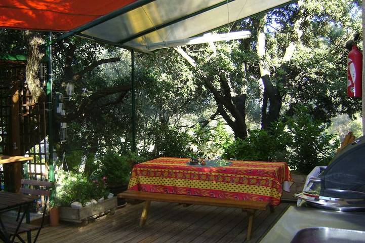 Maison de vacances pour 4 personnes, avec jardin et balcon
