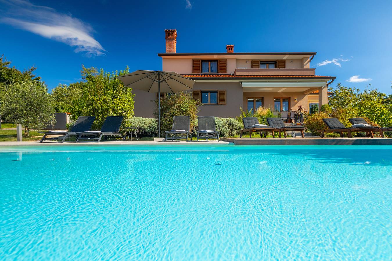 Villa Brdo in Brajkovići, Pazin