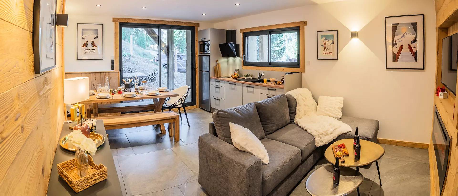 Appartement de standing pour 8 personnes in Les Orres, Parc national des Écrins