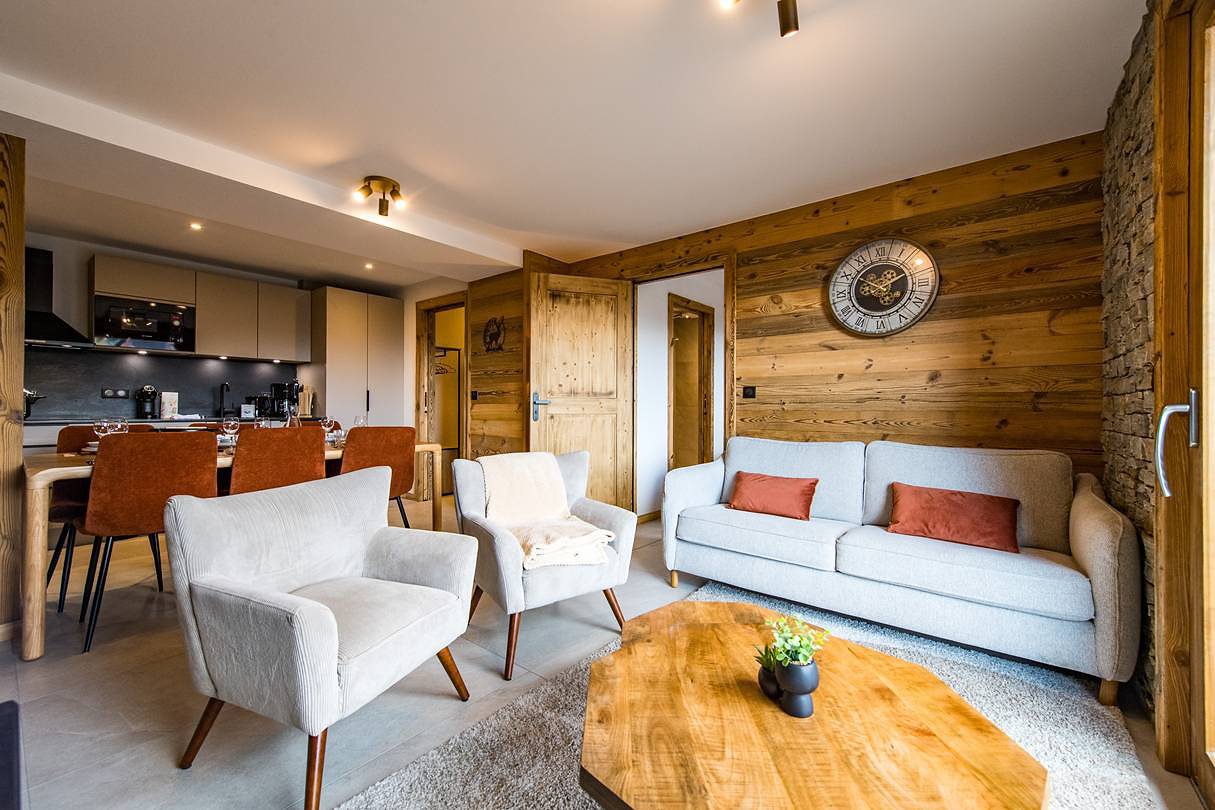 Appartement de vacances entier, Appartement 6 personnes dans une résidence neuve sur le front de neige in La Toussuire, Fontcouverte-la-Toussuire