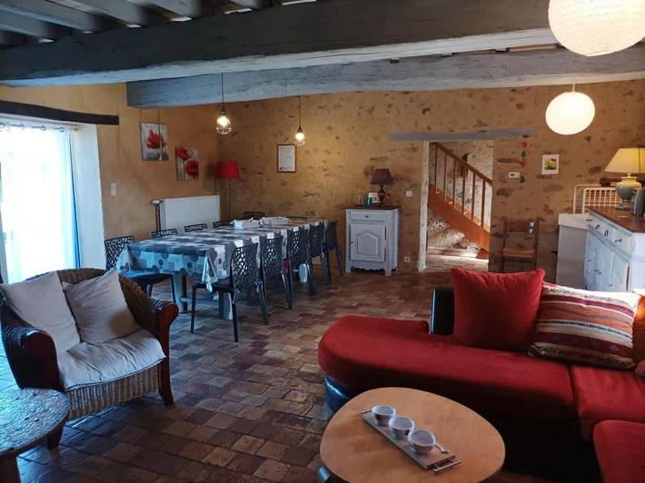 Location de vacances pour 15 personnes, avec jardin et terrasse à La Boissière-de-Montaigu - 2