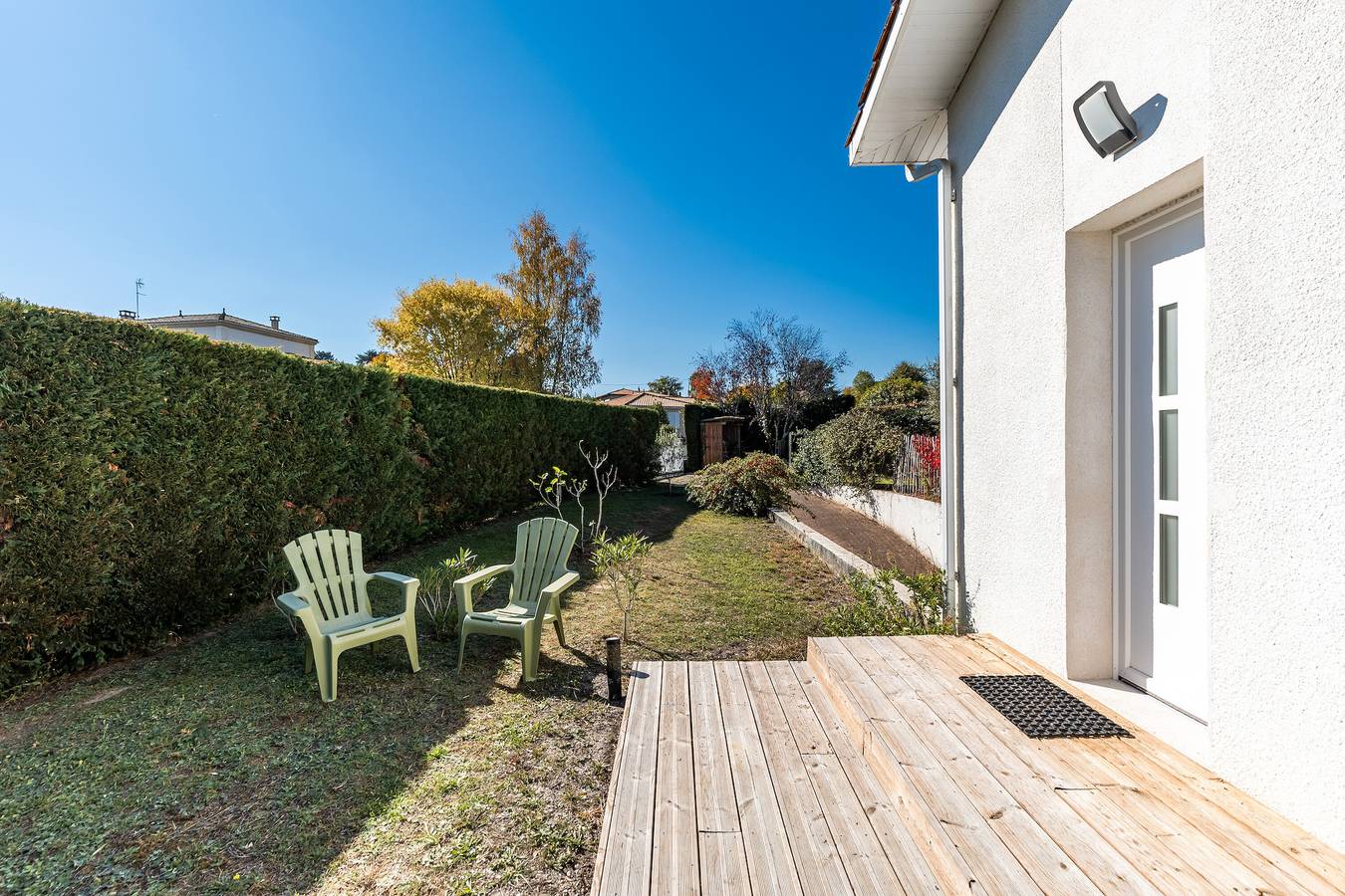 Appartement entier, Appartement 'Côté Jardin Parc Saint Martin' avec jardin partagé et Wi-Fi in Pompignac, Région de Bordeaux