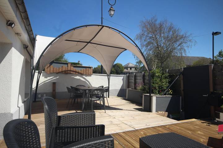 Gîte für 4 Personen, mit Terrasse und Garten in Saint-Jouin-Bruneval