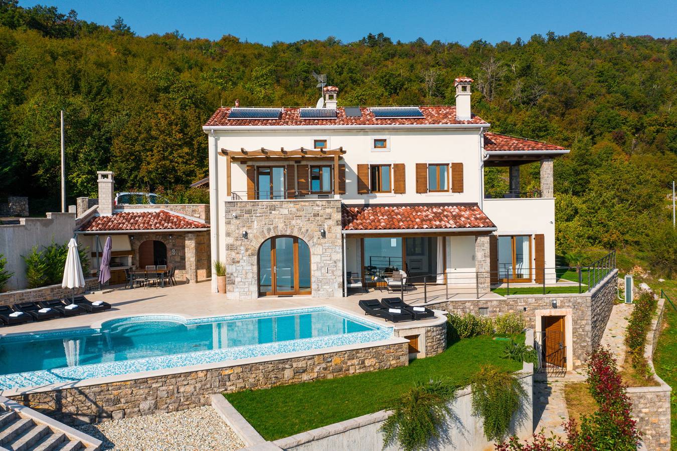 Luxusvilla Arcade mit Pool in Primorje-Gorski Kotar