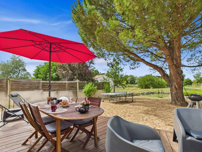 Casa de vacaciones para 6 personas, con terraza y jardín - 1