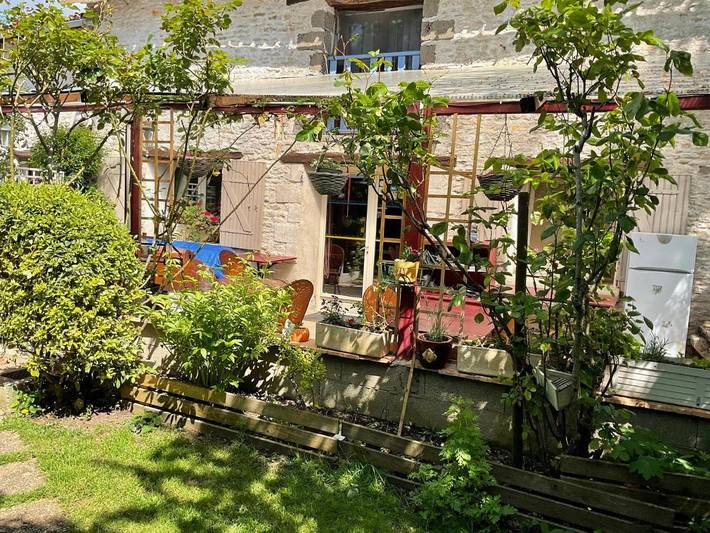 Maison d’hôte pour 2 personnes, avec Terrasse ainsi que Jardin et Vue