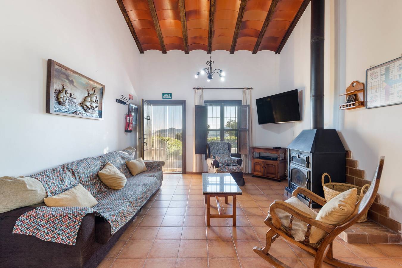 Casa rural 'La Artesa' con vistas a la montaña, Wi-Fi y aire acondicionado in Fuente Álamo de Murcia, Costa Cálida
