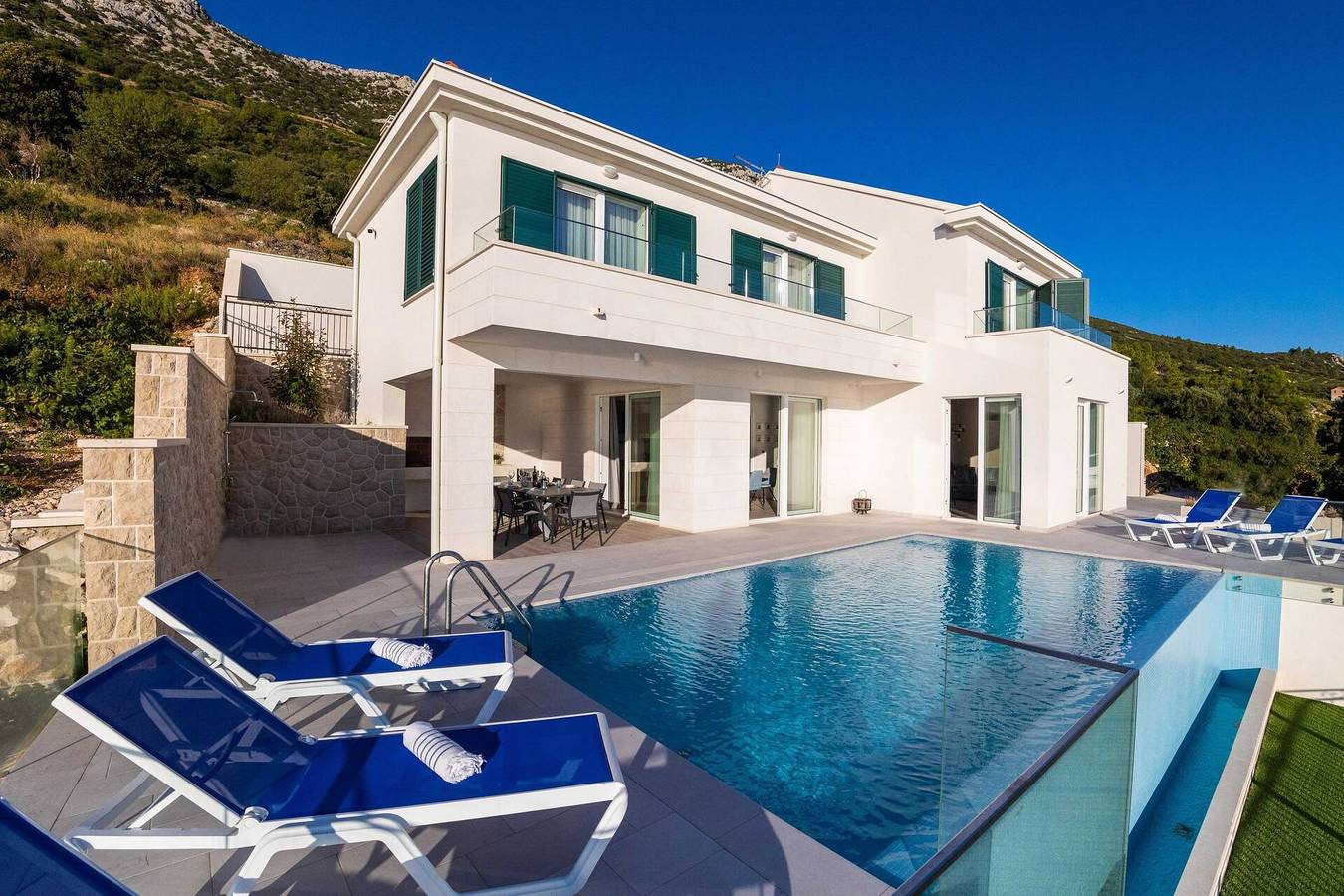 Villa für 6 Personen mit Balkon/Terrasse in Potomje, Dubrovnik-Neretva