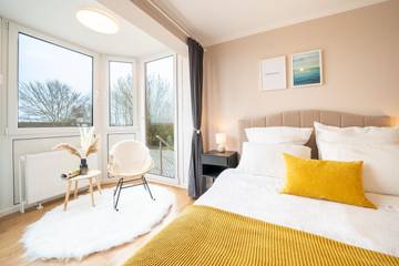 Ferienwohnung für 4 Personen, mit Terrasse und Sauna in Nordholz