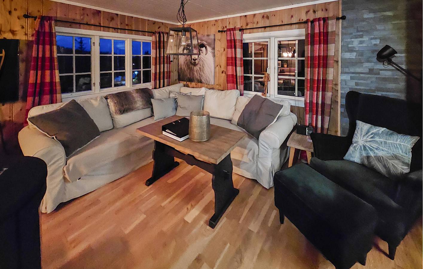 Ferienhaus für 7 Personen mit Ausblick in Hjartdal