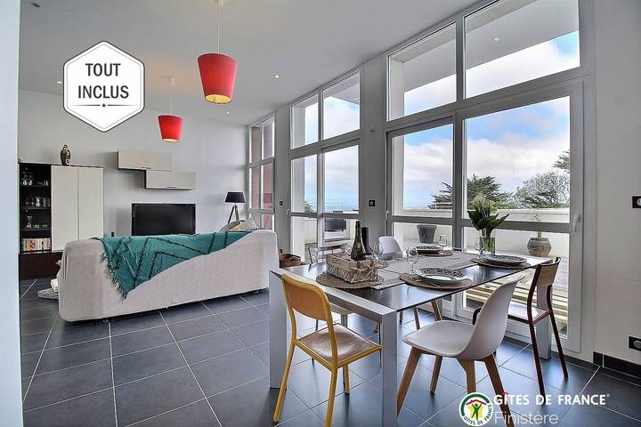 Gîte für 4 Personen, mit Terrasse
