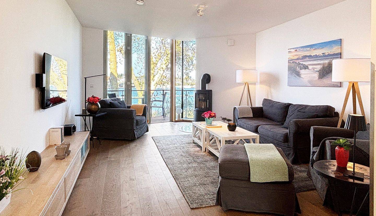 Ganze Wohnung, Ferienwohnung "Seglerwohnung 4" in der Schleibrücke in Kappeln. in Kappeln, Kappeln & Umgebung
